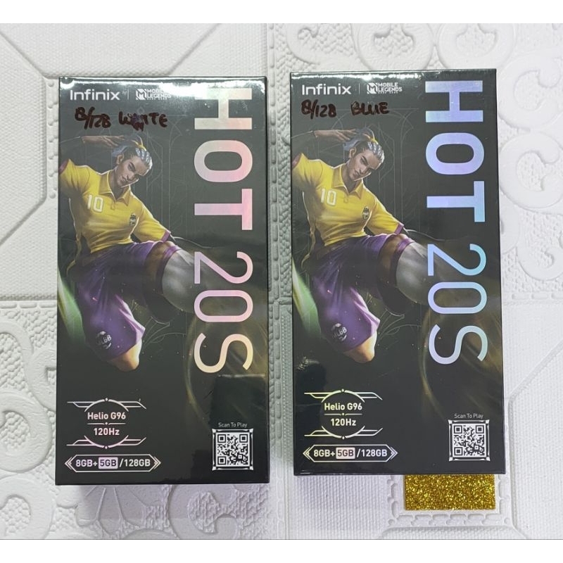 Infinix hot 20s ram 8 memory 128 new produk garansi resmi
