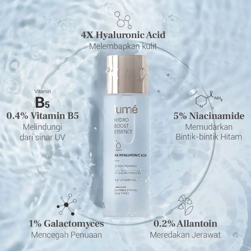 LUME Hydro Boost Essence 80 mL Face Mist Lume