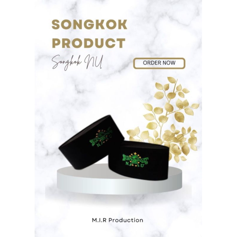 Peci Bordir NU/Songkok logo Nu/kupluk logo.