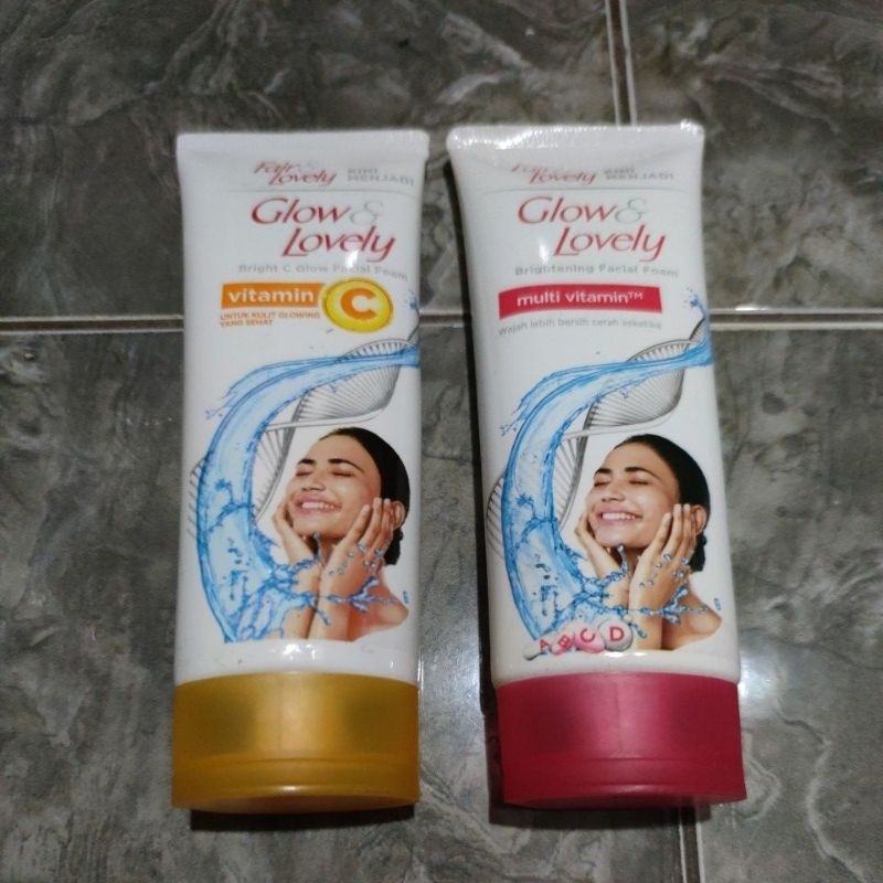sabun wajah facial wash fair & lovely 100 g