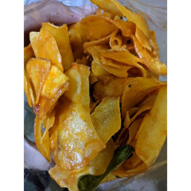 

Ay00! Keripik Singkong Lengket Pedas Manis 500gr