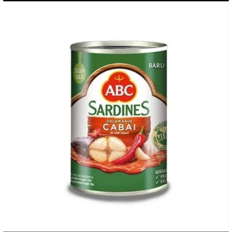 

Abc Sardines Cabai 425 gr