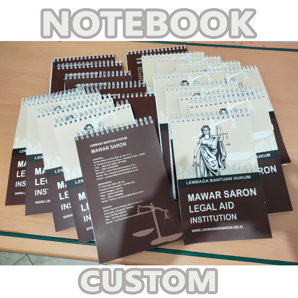 Notebook Binder Custom A5