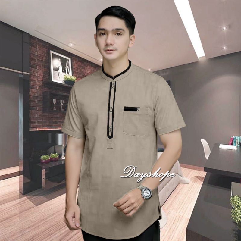 Baju koko dewasa lengan pendek