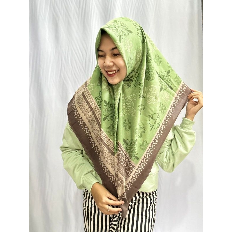 Hijab Voal Segiempat / Hijab segiempat voal/segiempat motif/voal motif/voal motif premium || Candis series