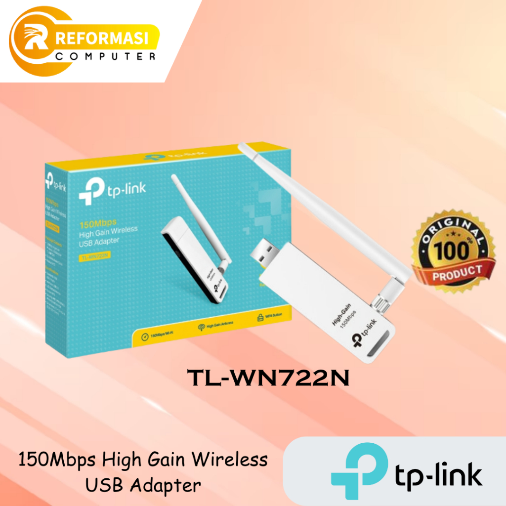 TP-Link TL-WN722N USB Wifi TPLINK / TP LINK TL WN722N /TL WN 722N