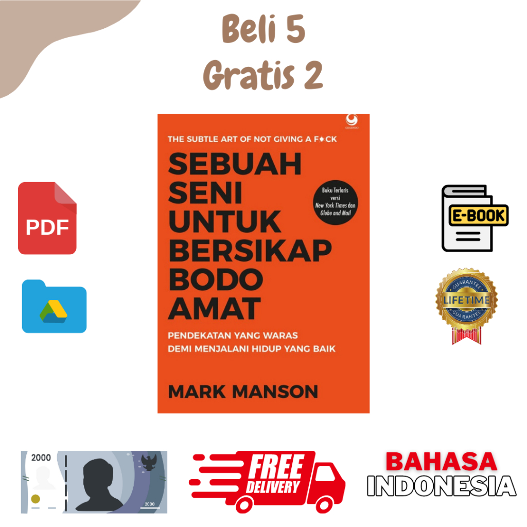 

Sebuah Seni Untuk Bersikap Bodo Amat, Dikirim Langsung ke WA atau Email