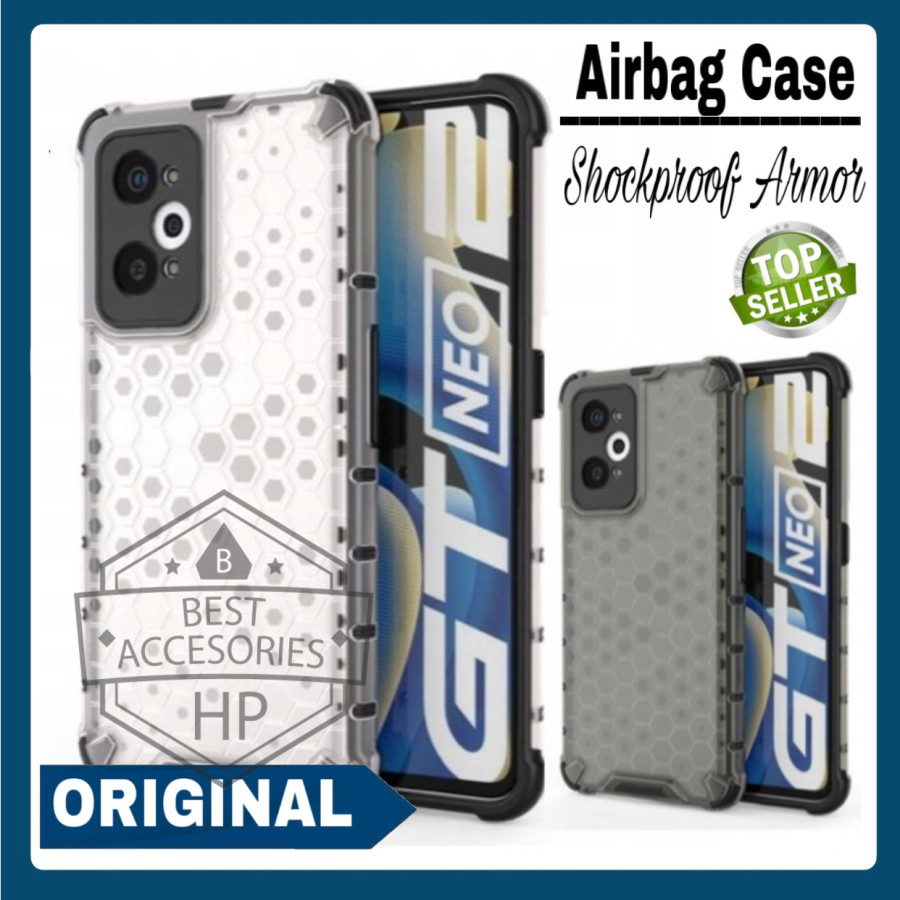 REALME GT NEO 2 / 3 / 3T / GT2 / PRO / MASTER EDITION 5G CASE HONEYCOMB HARD SOFT COVER PC SILICONE 