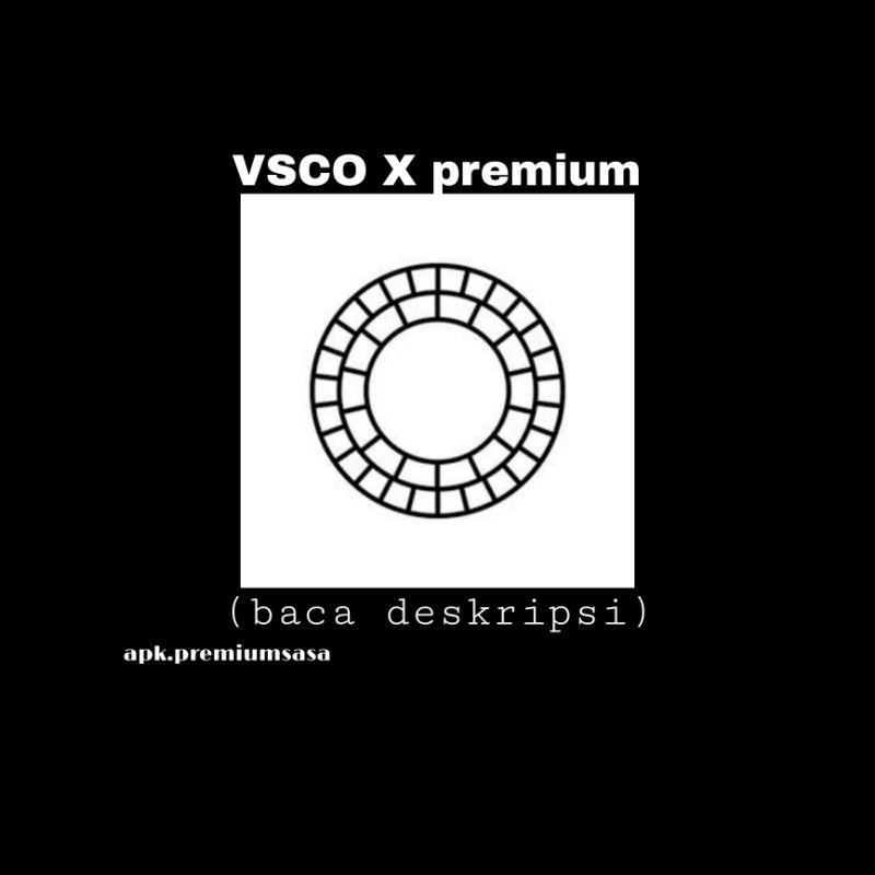 

VSCO X (baca deskripsi),
