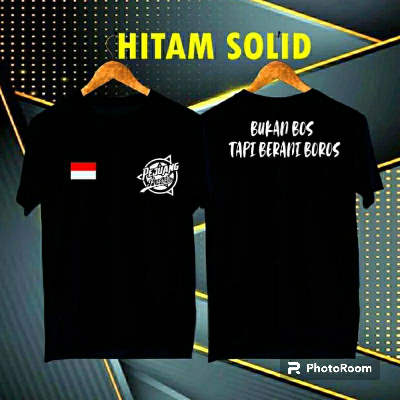 COD/ KAOS BUKAN BOS TAPI BERANI BOROS kaos pria kaos murah wanita pria distro