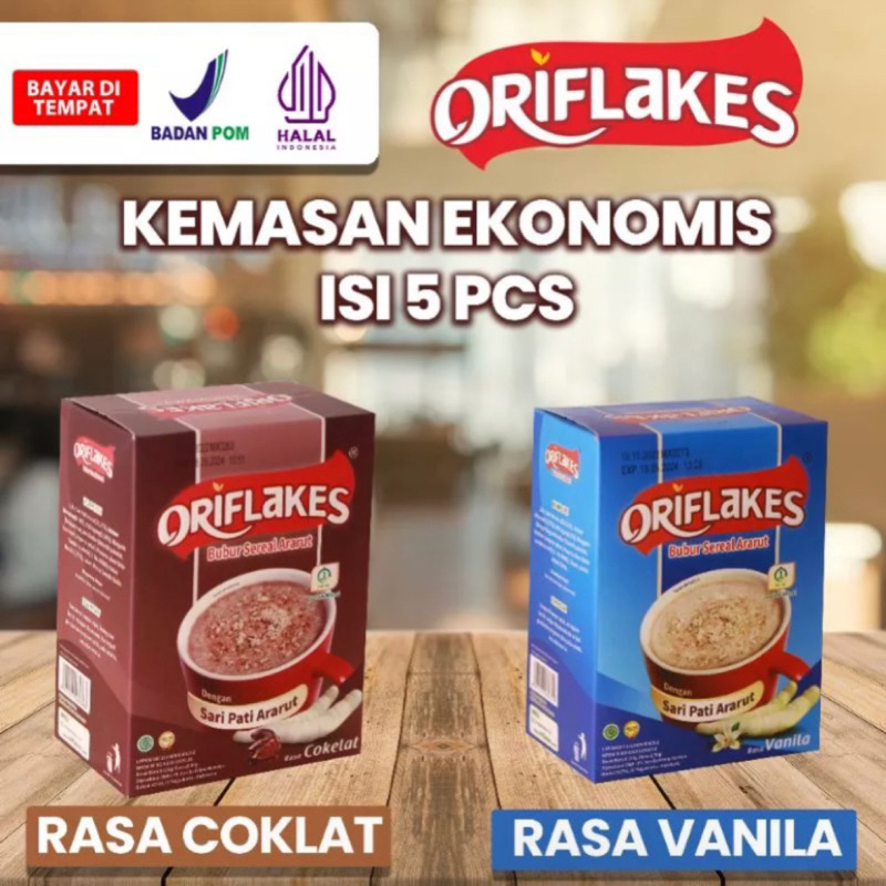 

ORIFLAKES DAILY Isi 5 Sachet FREE GLUTEN NUTRISI DIET PLUS ASAM LAMBUNG Magh Gerd