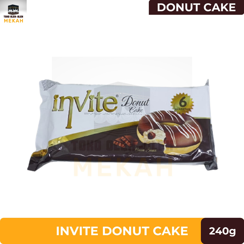 

Donat Coklat 6pc Simsek Invite Donut Cake with Cocoa Sauce