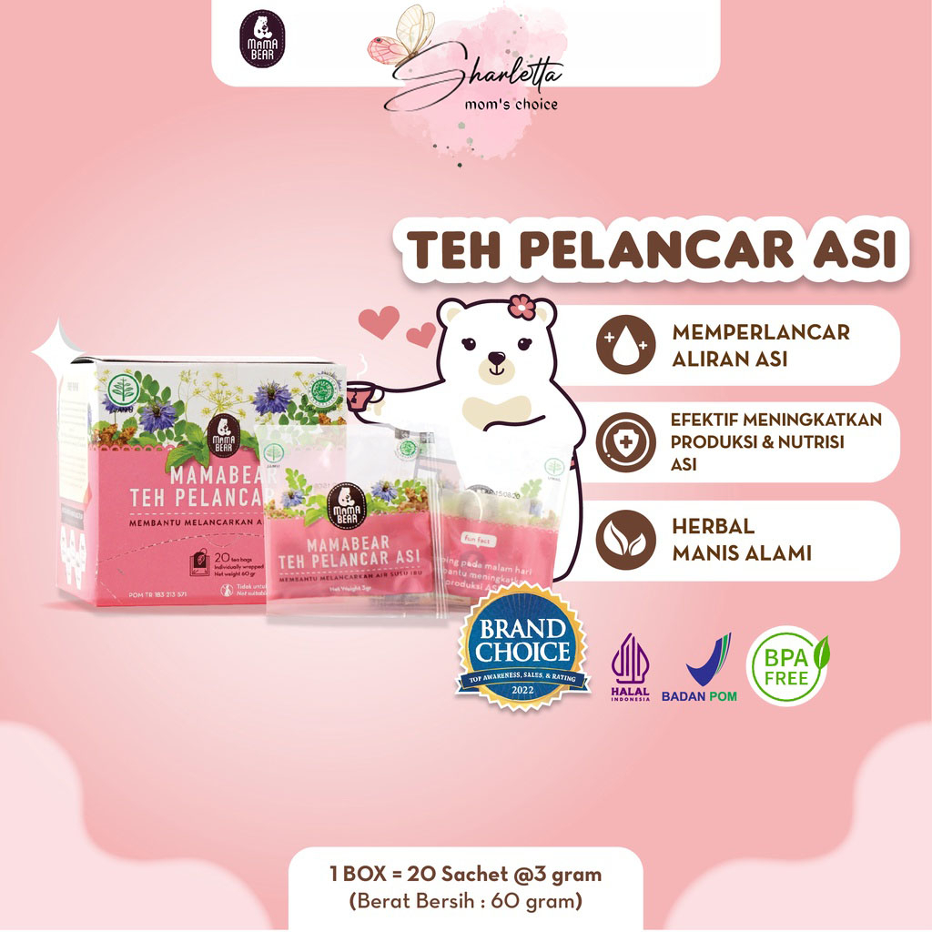 MamaBear Teh Pelancar ASI / ASI Booster / Booster ASI