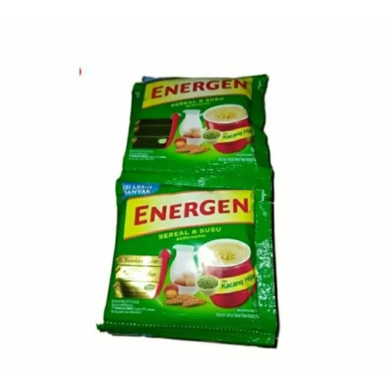 1 RENTENG ENERGEN KACANG HIJAU SEREAL