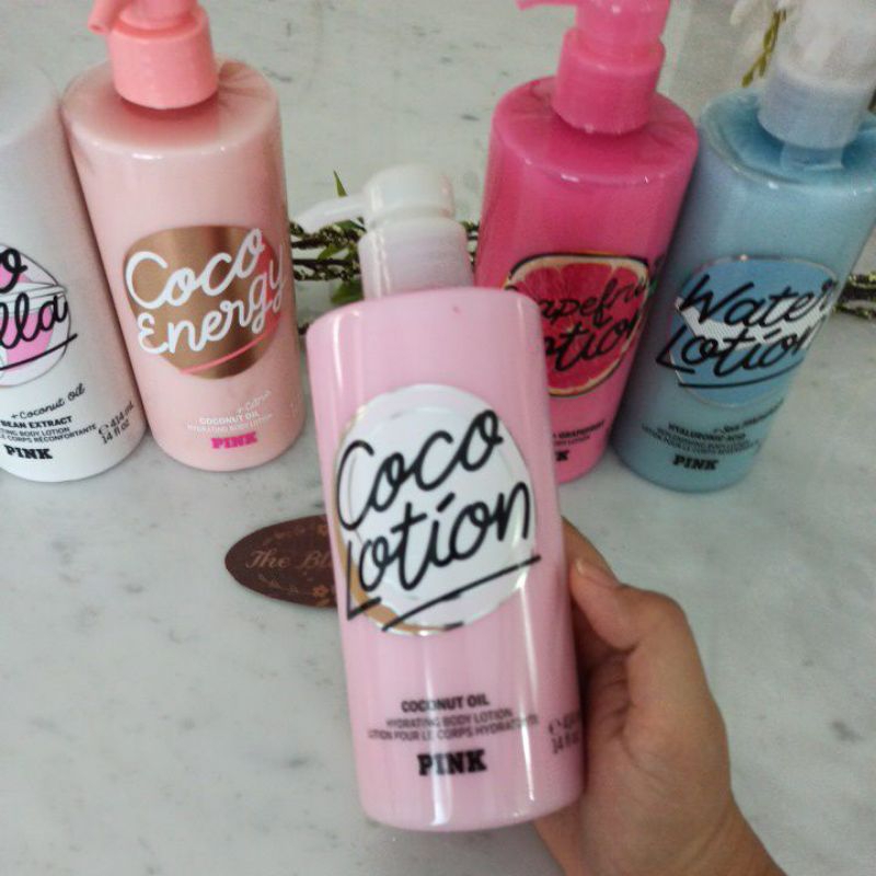 VICTORIA SECRET BODY LOTION COCO COLECTION (VANILLA , CHILL, GRAPEFRUIT , ENERGY)