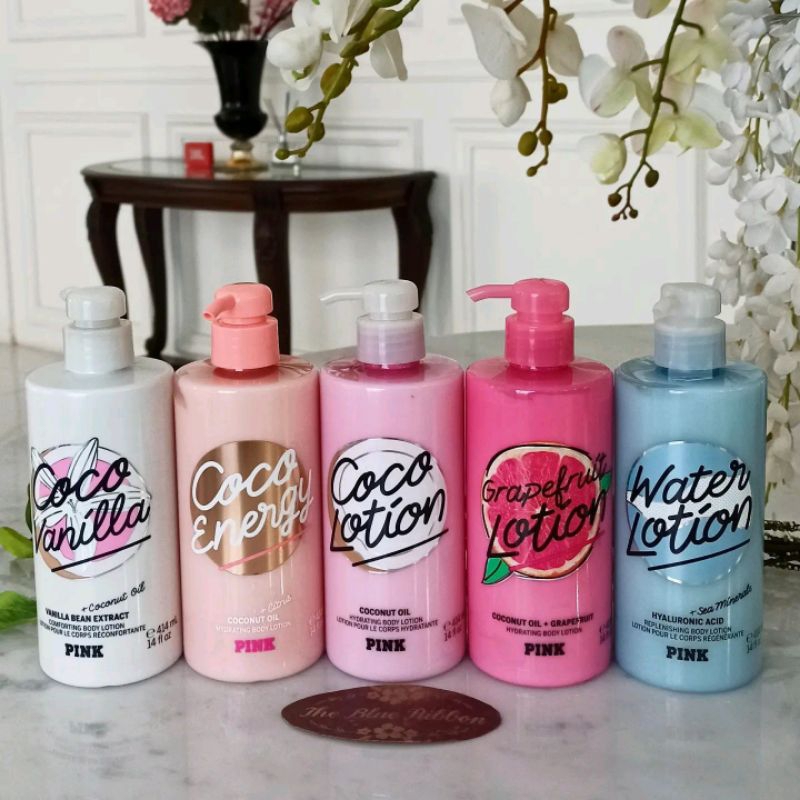 VICTORIA SECRET BODY LOTION COCO COLECTION (VANILLA , CHILL, GRAPEFRUIT , ENERGY)