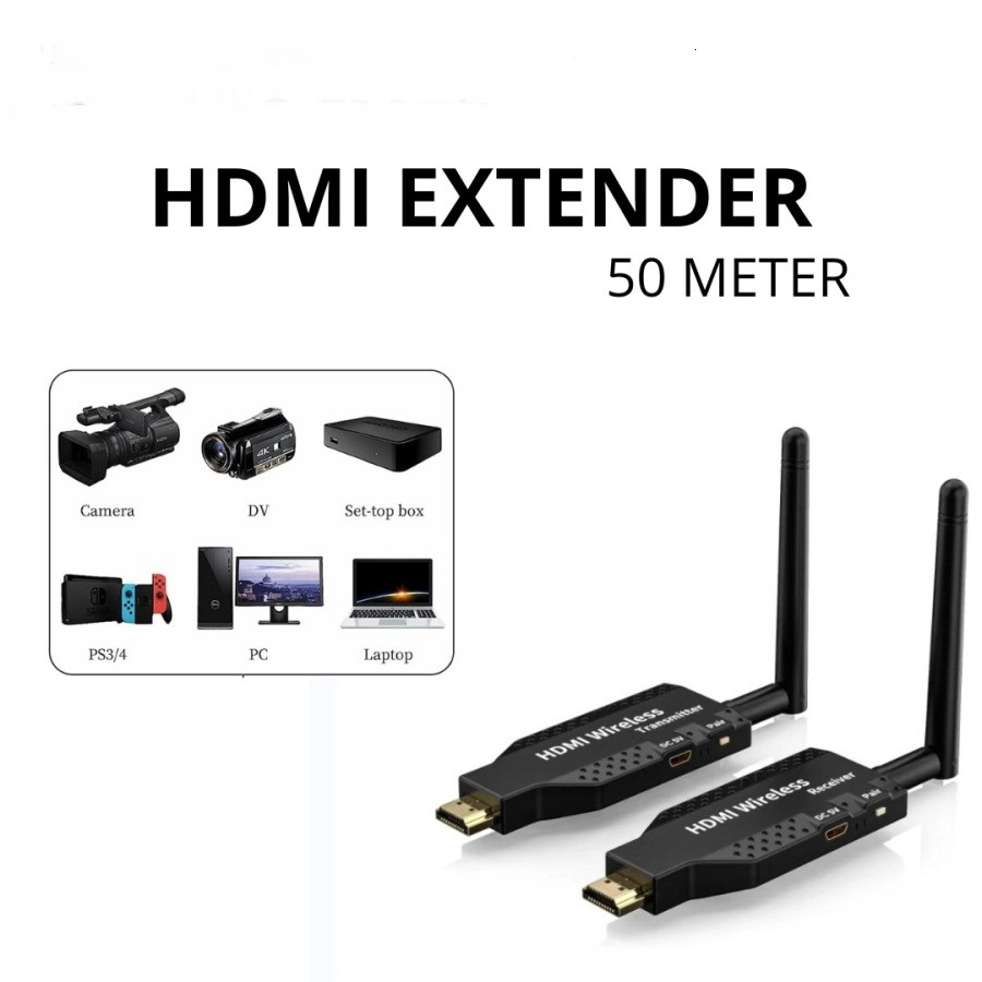 Wireless 5G HDMI Extender 50 meter