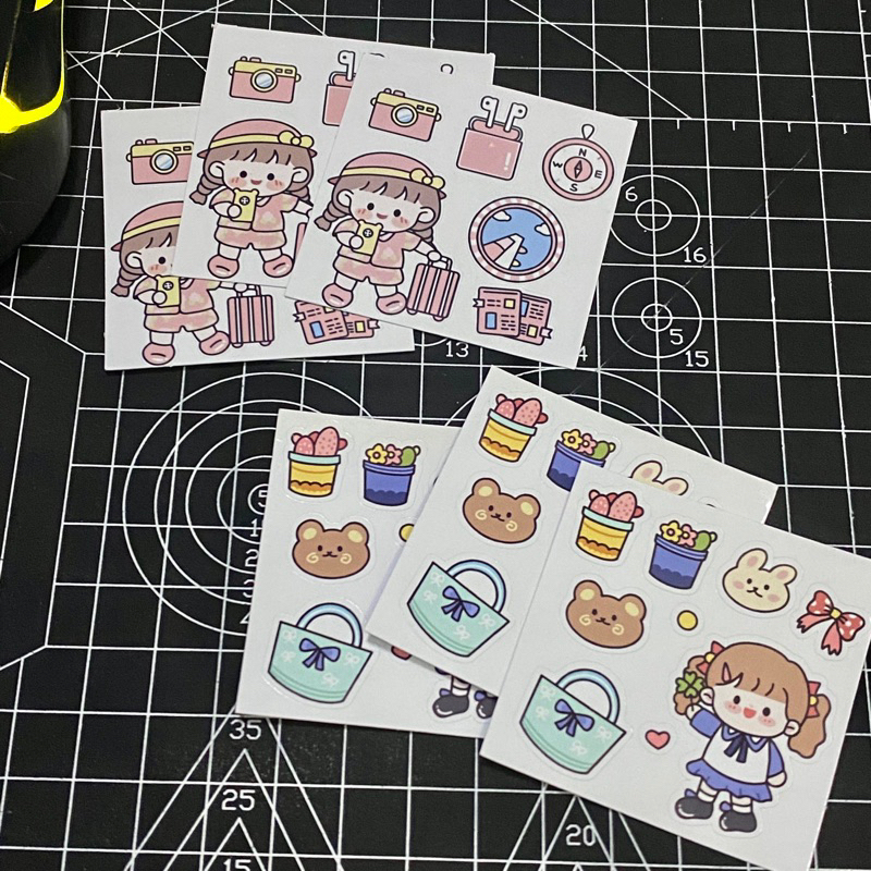 

[JINNI] Sticker Deco Mini | KISS CUT