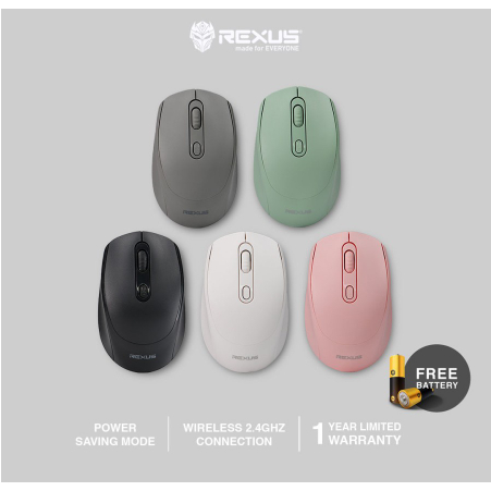 Rexus Mouse Wireless Office Q35 Silent Click