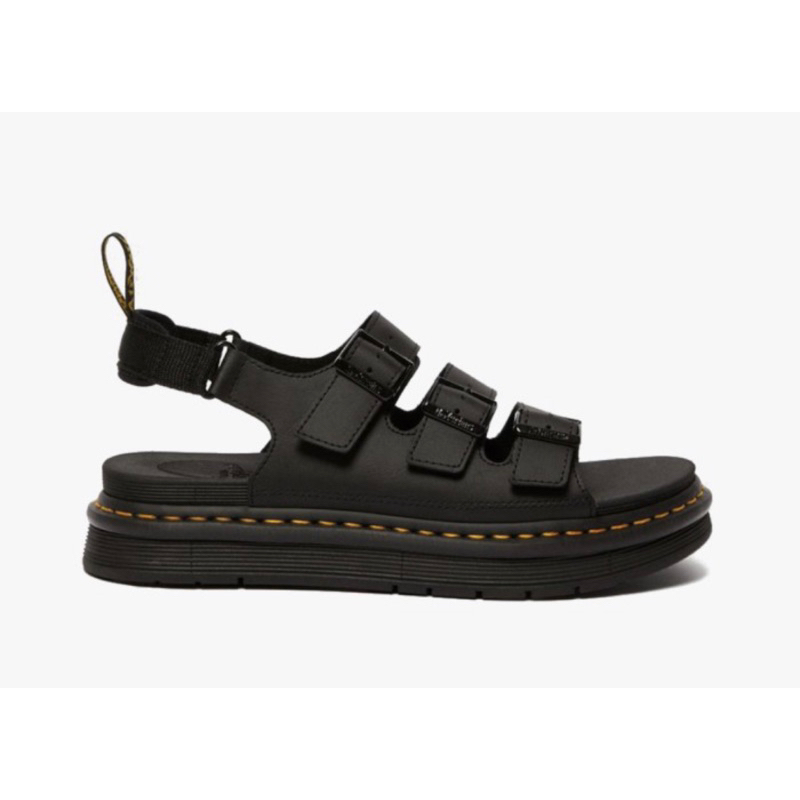Sandal pria dr. Martens soloman leather straps original with box