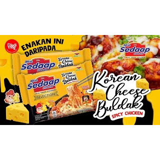 

Sedaap mie instan korean cheese buldak, isi 5 pcs