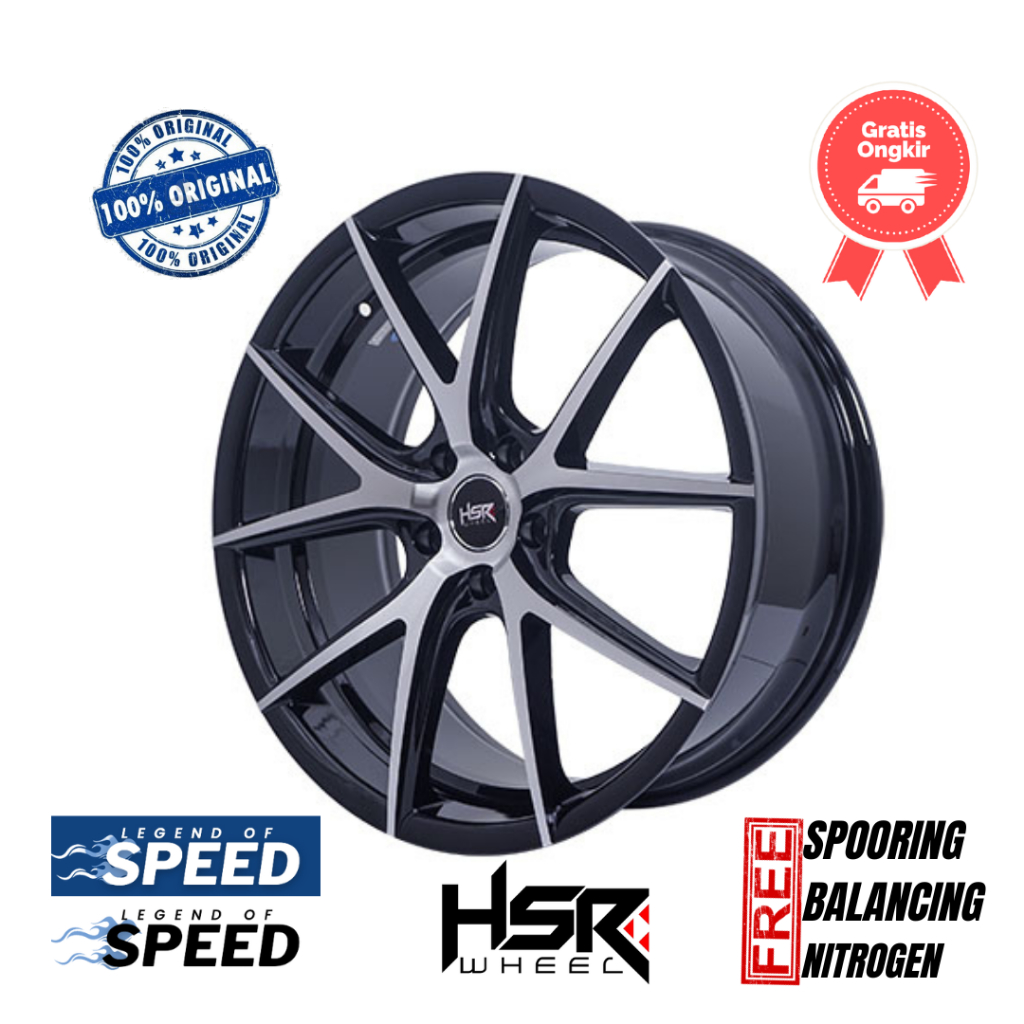 Velg HSR Ring 20 GOROM ( Zenix, Xpander, CRV, HRV, Innova Dll )