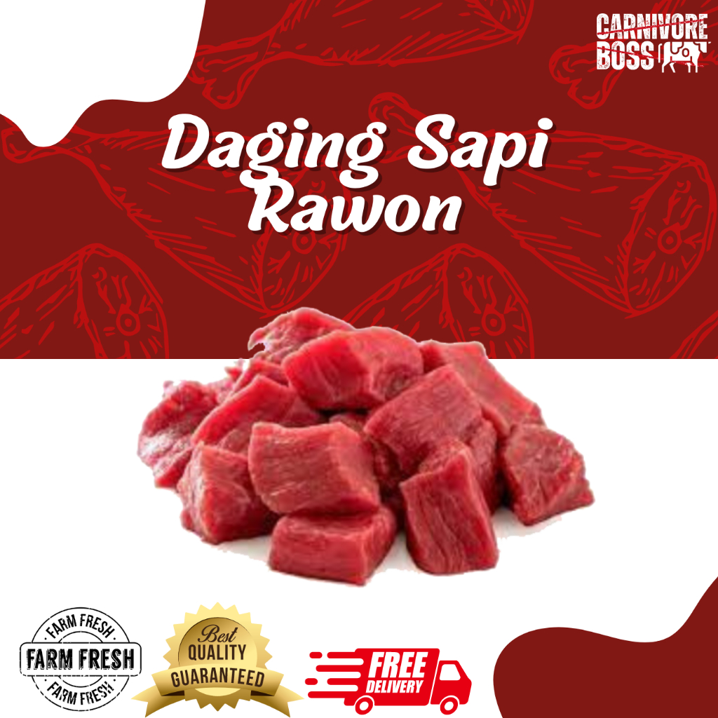 

RAWONAN SUPER FRESH 1 KG / RAWONAN DAGING / DAGING RAWON / RAWON
