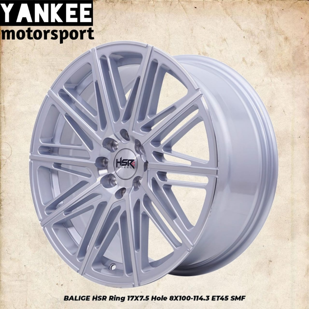 Velg Mobil Ring 17 untuk Cefiro, Evalia, Grand Livina, Latio, Livina, dll HSR BALIGE