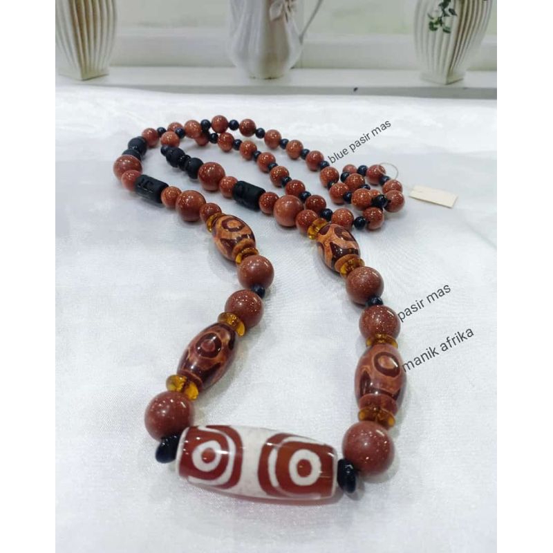 kaling batu alami manik afrika batu alami