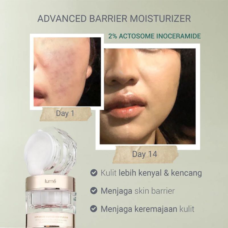 LUME Advanced Barrier Moisturizer 30 gr Pelembab Lume