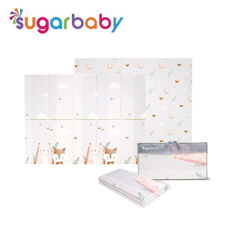 Sugar Baby Foldable Baby Playmat(Nature Series) / Playmat Lipat Anak / Karpet