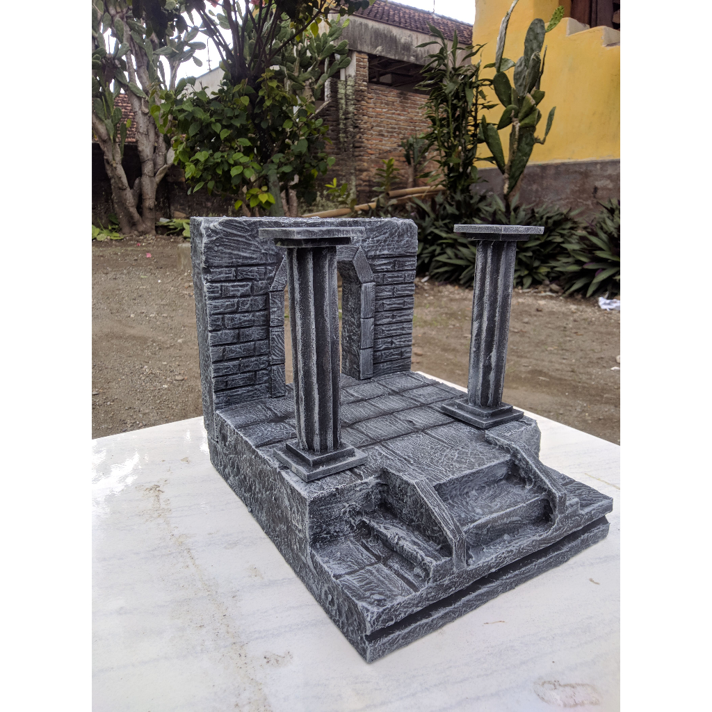 Diorama base gundam, action figure dll.