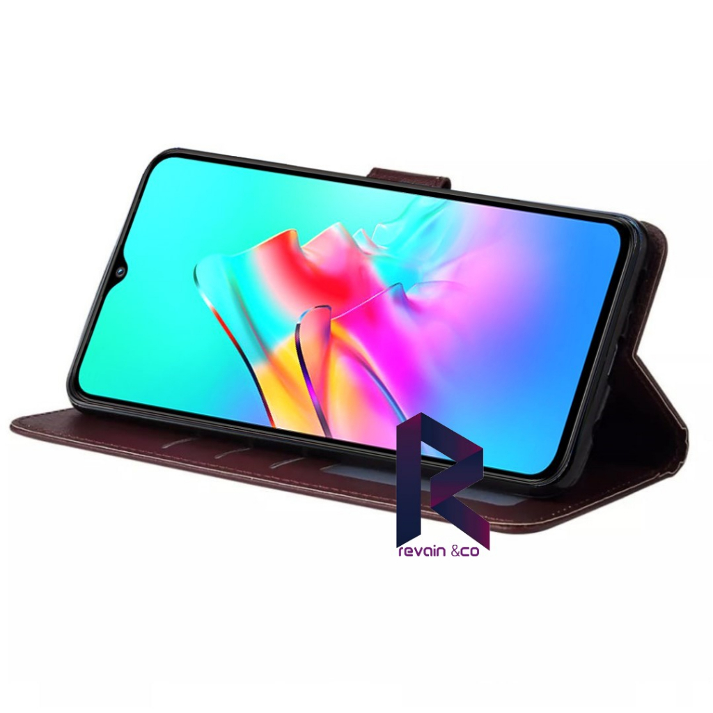 CASE SAMSUNG GALAXY M14 5G FLIP WALLET LEATHER KULIT PREMIUM SARUNG BUKA TUTUP KESING HP FLIP CASE SAMSUNG GALAXY M14 5G