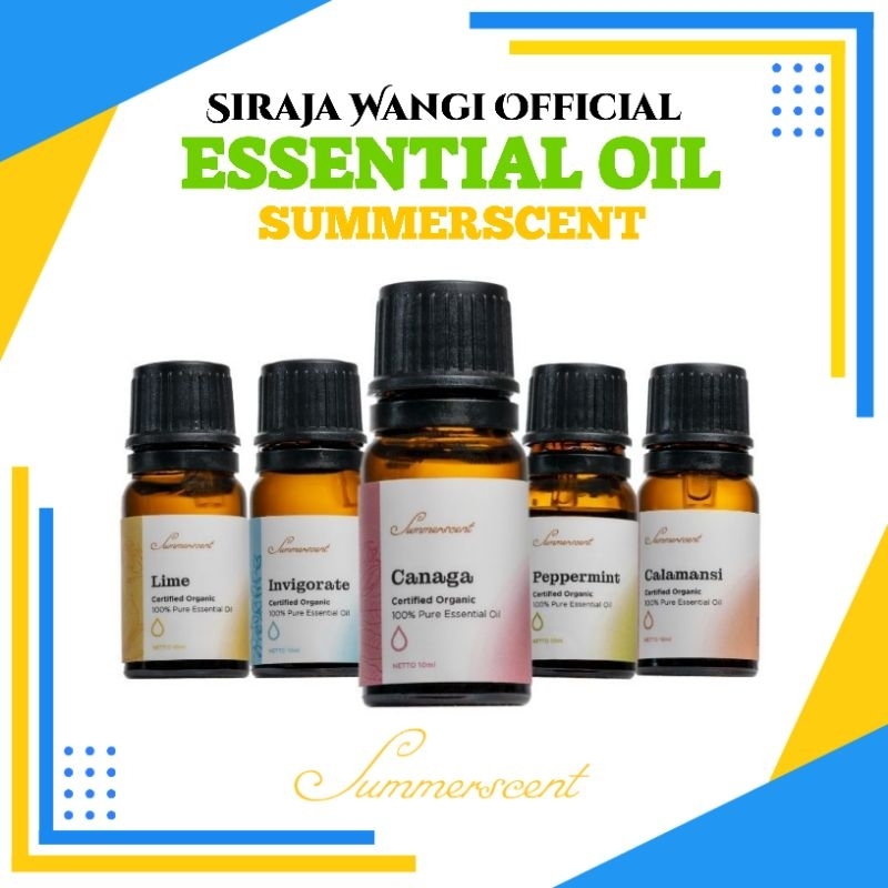 Minyak essential oil diffuser humidifier aromatherapy Summerscent Bisa Untuk Bayi Batuk Pilek