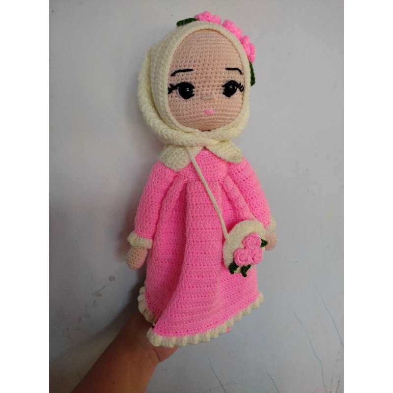 boneka rajut hijab