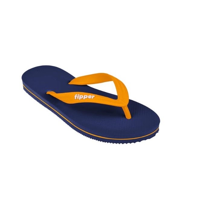 Sandal Fipper Slick Navy Mustard Original