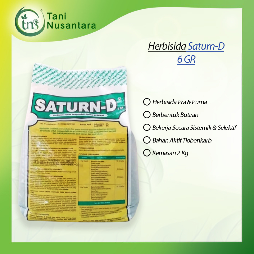 Herbisida SATURN-D 6 GR - 2 Kg