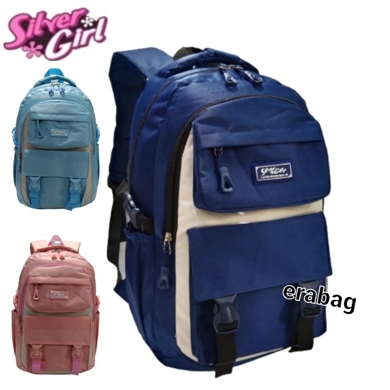 Tas Ransel ALTO SILVER GIRL Backpack Laptop Super Anak Wanita 72723F1 MULTI WARNA