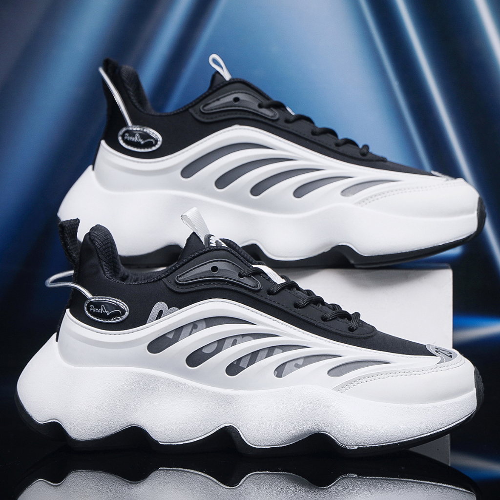 PANARYBODY Sepatu pria Panarybody Sneakers Sporty Trendi Sepatu Cowok Warna Putih Kualitas Bagus