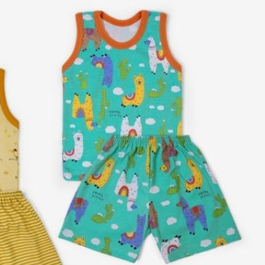 Velvet Junior Setelan Kutung Great Adventure Motif Terbaru