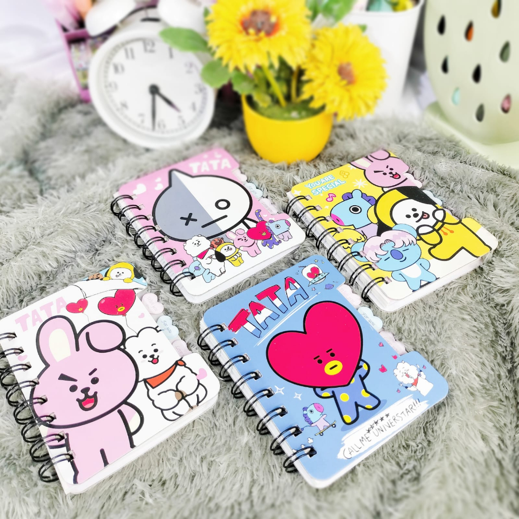 

NOTEBOOK SPIRAL MOTIF B.T.2.1 V2 BUKU TULIS CATATAN ANAK BANGTANBOYS IMPORT QUALITY