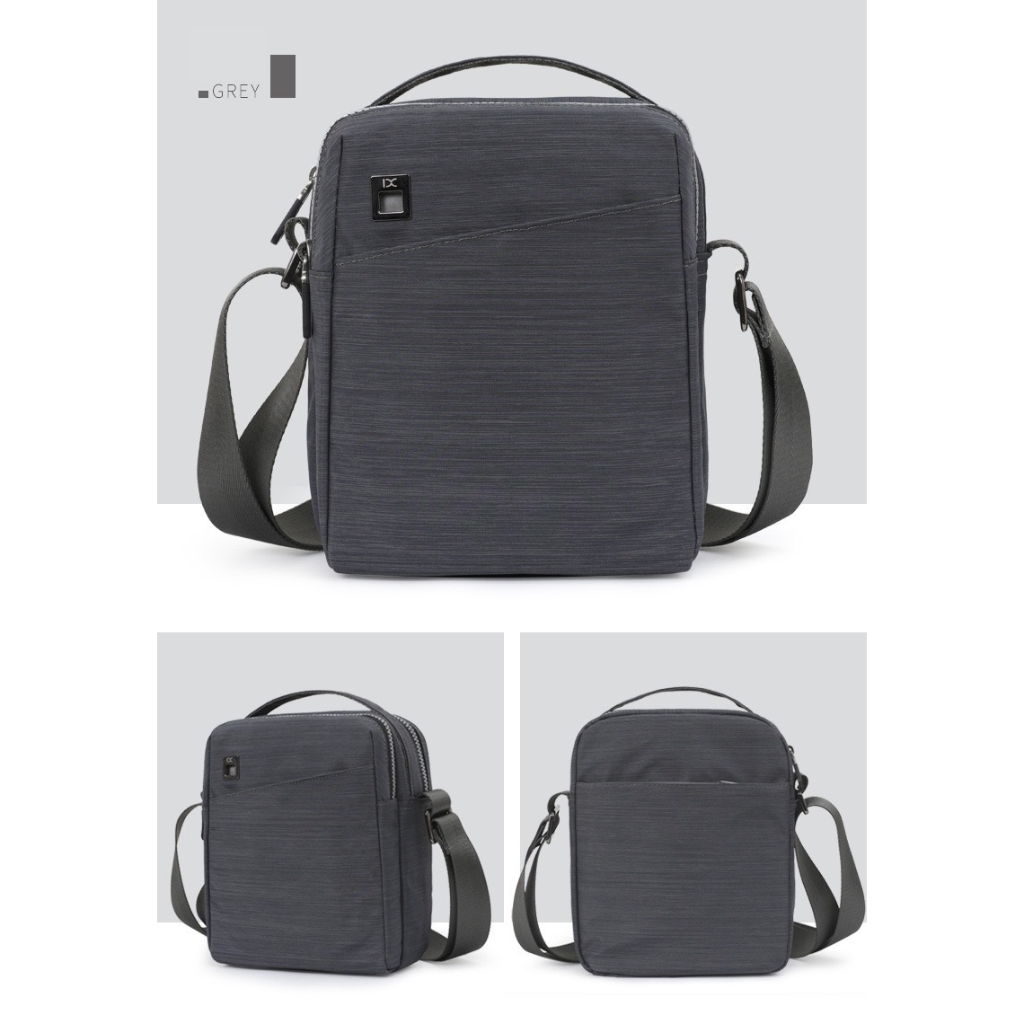 TAS SELEMPANG PRIA waterproof import Sling Bag Kantor Slempang Kerja