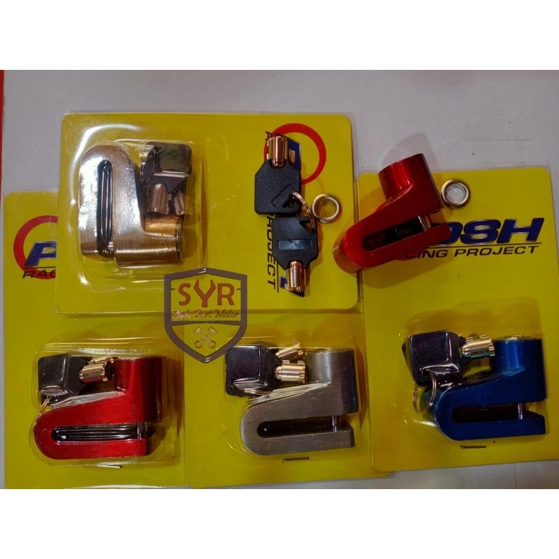 KUNCI GEMBOK CAKRAM MOTOR DAN SEPEDA POSH ORIGINAL 100%