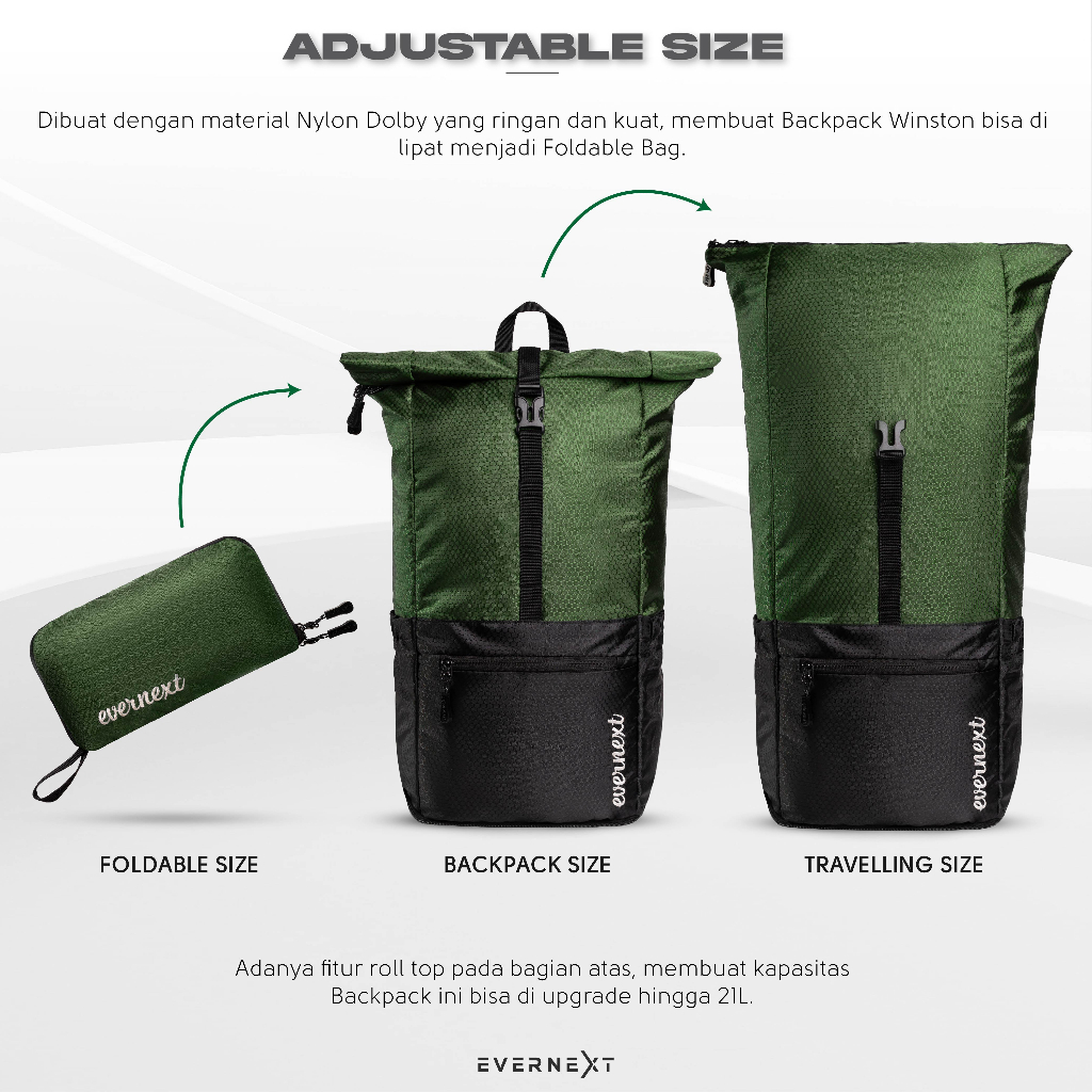 Backpack Pria Tas Ransel Outdoor Tas Punggung Traveling Multifungsi