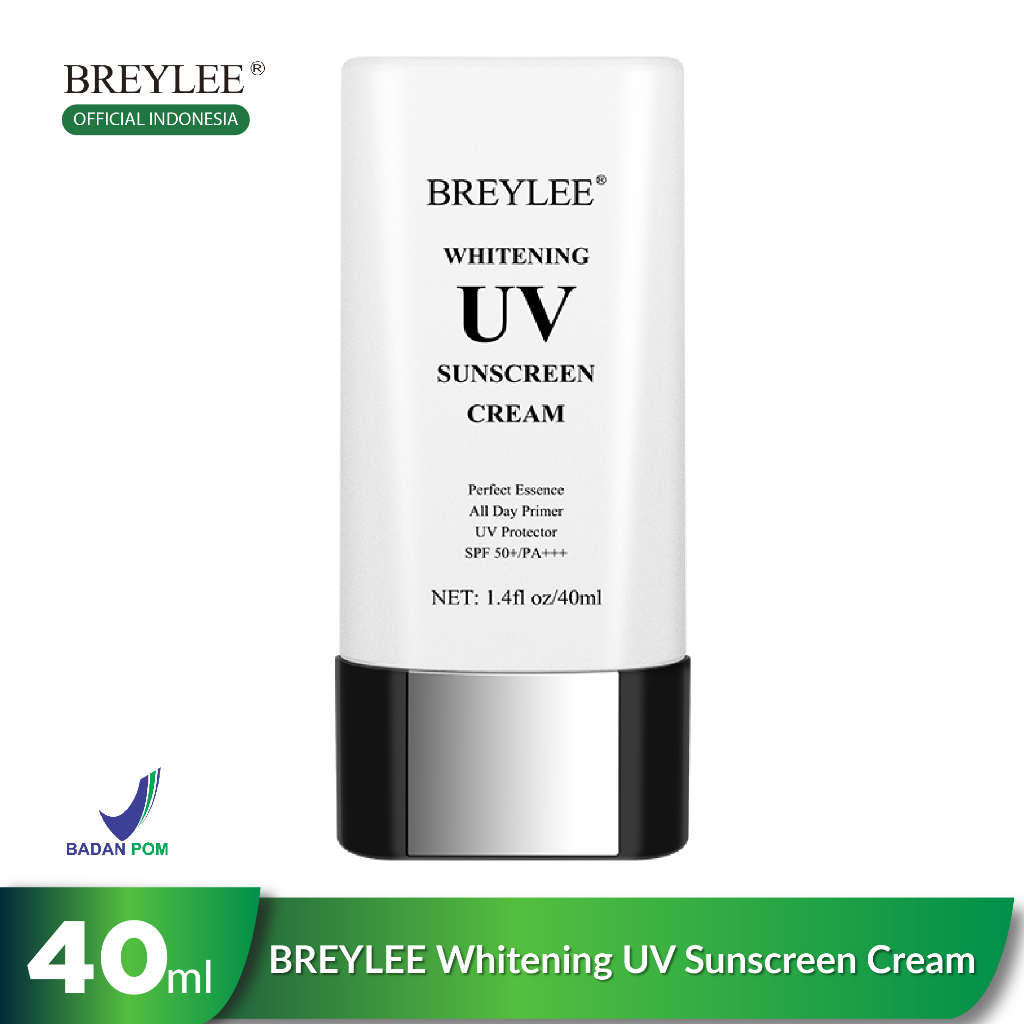 ✨ AKU MURAH ✨ BREYLEE WHITENING UV SUNSCREEN SPF 50+ CREAM 40 ML SERIES