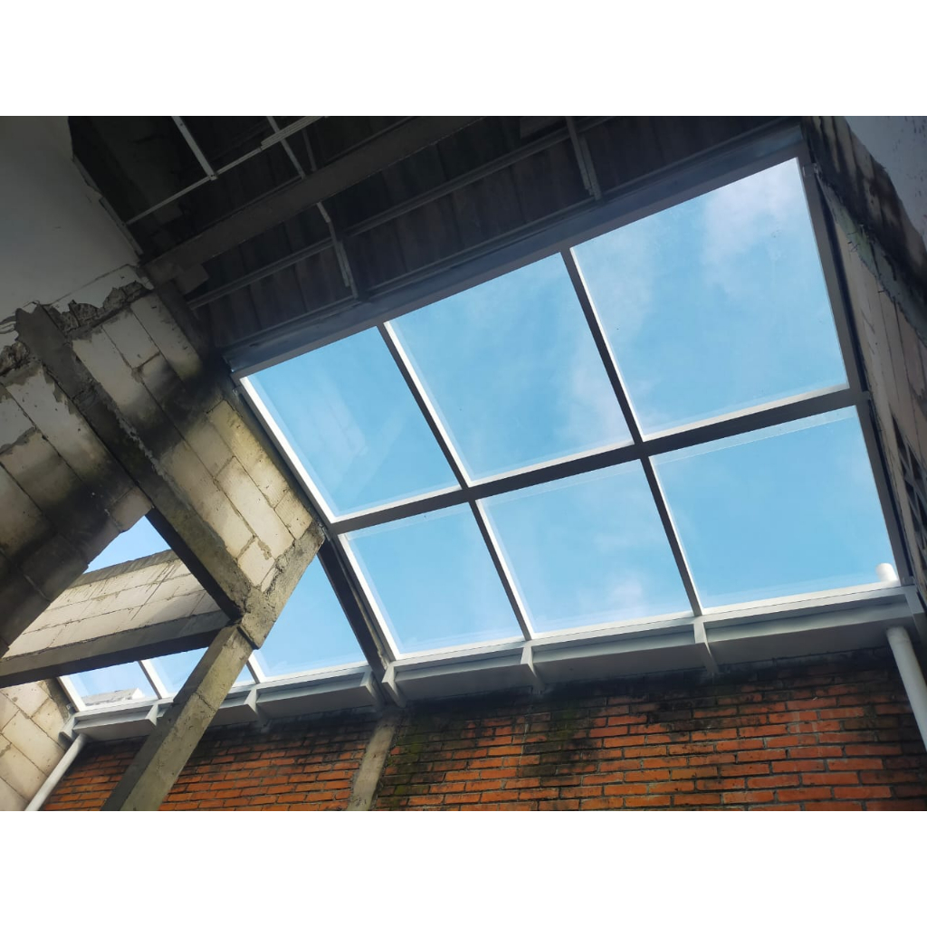 Kanopi solarflat bening tebal 3 mm