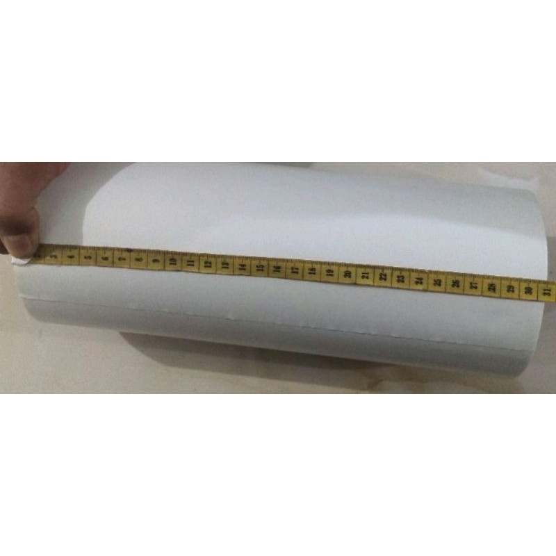 [ PO ] DOUBLE TAPE PUTIH SUPER JUMBO / 30CM X 50M 1 BOX 6 ROLL / TERMURAH