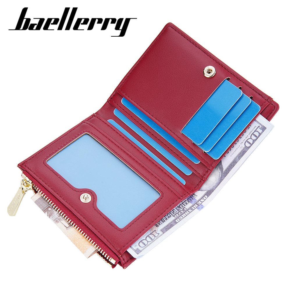 BAELLERRY NR095 Dompet Wanita Kecil Bahan Kulit PU Leather Premium WATCHKITE WKOS