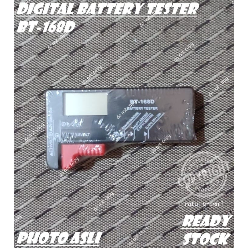 Alat Tester Baterai Universal Digital BT 168 D Alat Test Batere