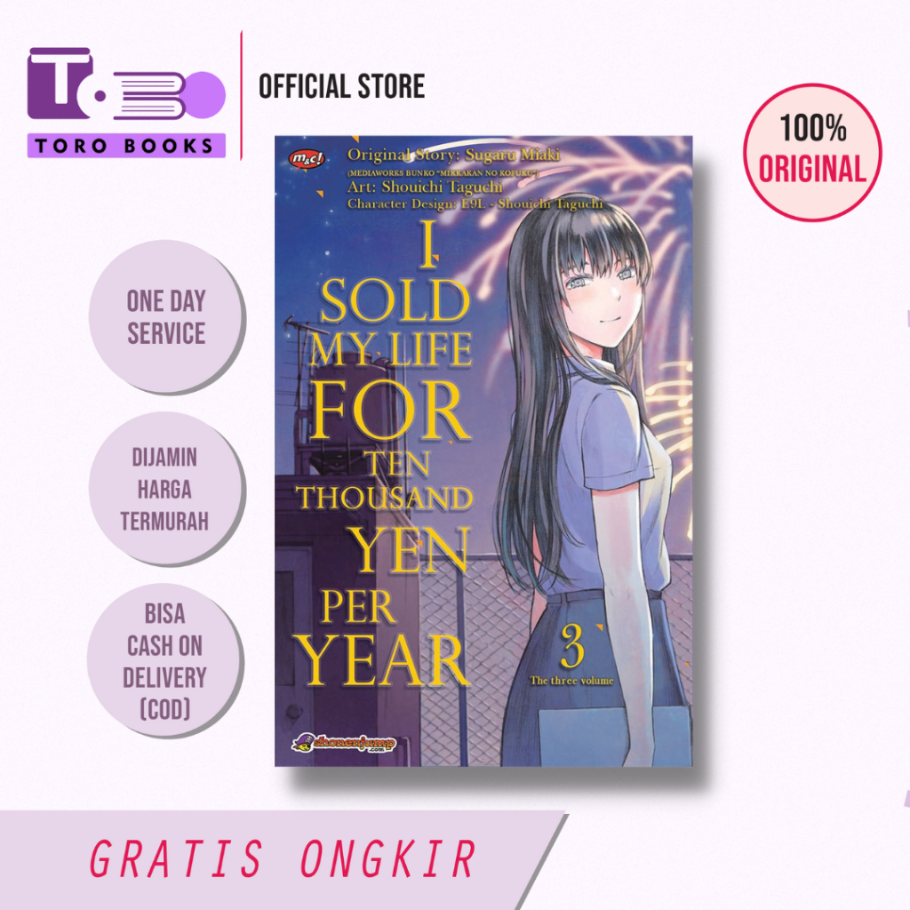 Komik Seri : I Sold My Life For Ten Thousand Yen Per Year - Miaki Sugaru / Taguchi Shouichi